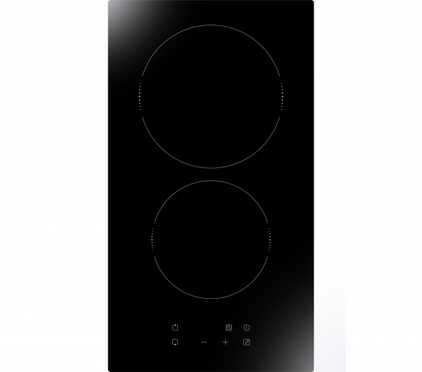 YUNA Doppelkochplatte CALOR EBK2, Glaskeramik, Touch Control