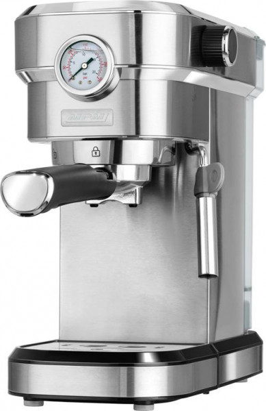 MPM Espresso Maschine MKW-08M, Milchaufschäumer, 1350 Watt