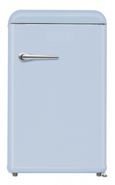 WOLKENSTEIN Retro Kühlschrank WKS125RT LB, Blau, 118 Liter Nutzinhalt